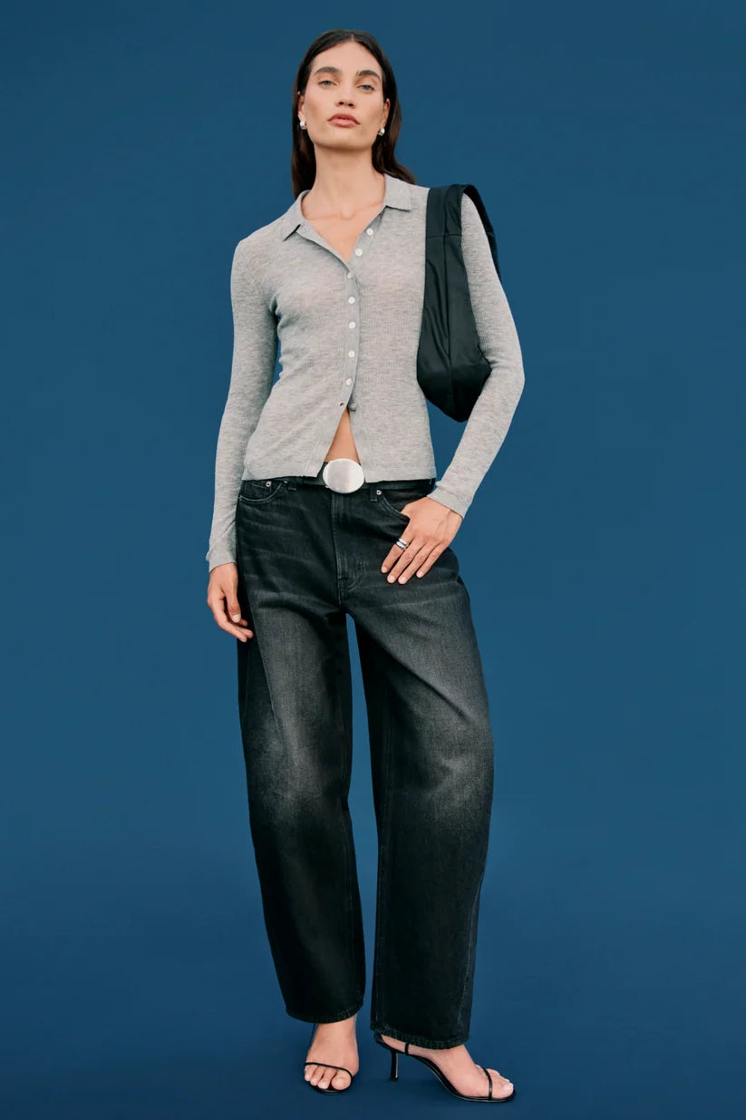 Sacha Relaxed Barrel Jean