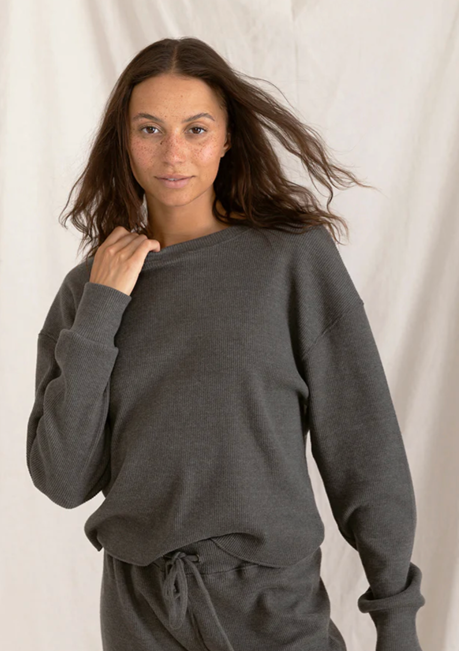 Isla Ribbed Pullover