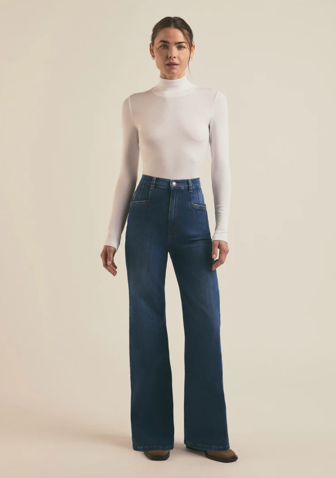Ribbed Turtleneck L/S