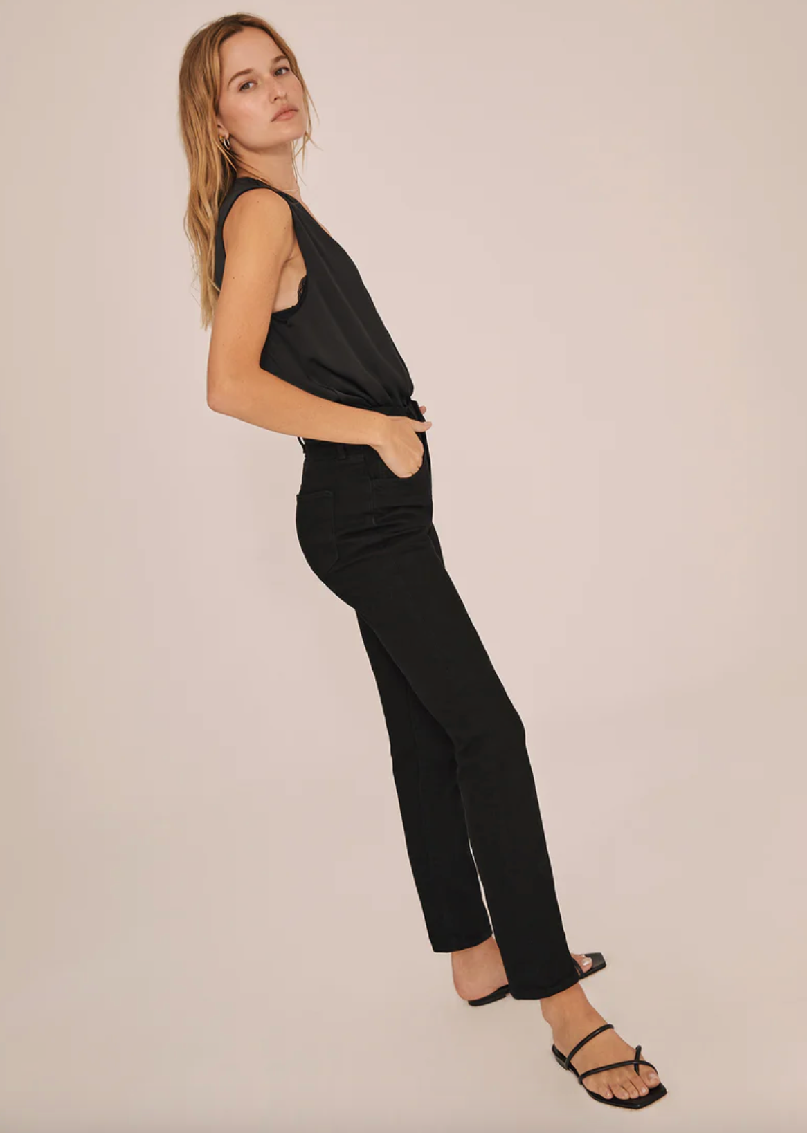 The Sleeveless Date Bodysuit