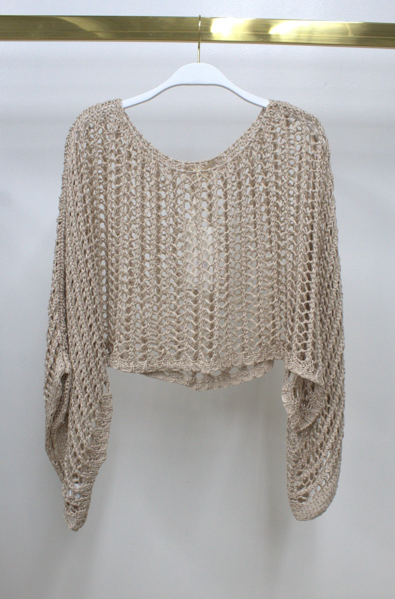 Crochet Round Neck Top