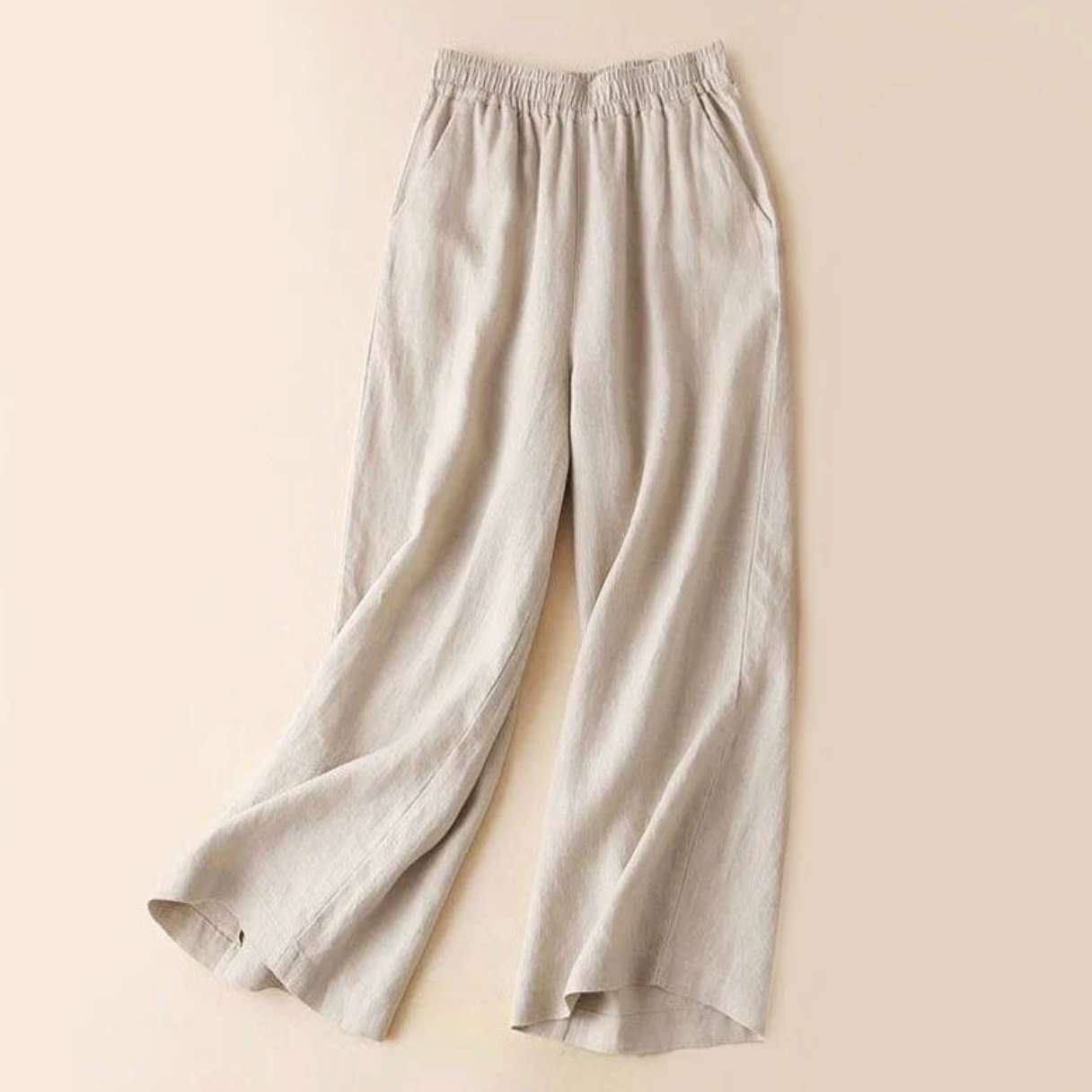 Linen Wide Leg Pant