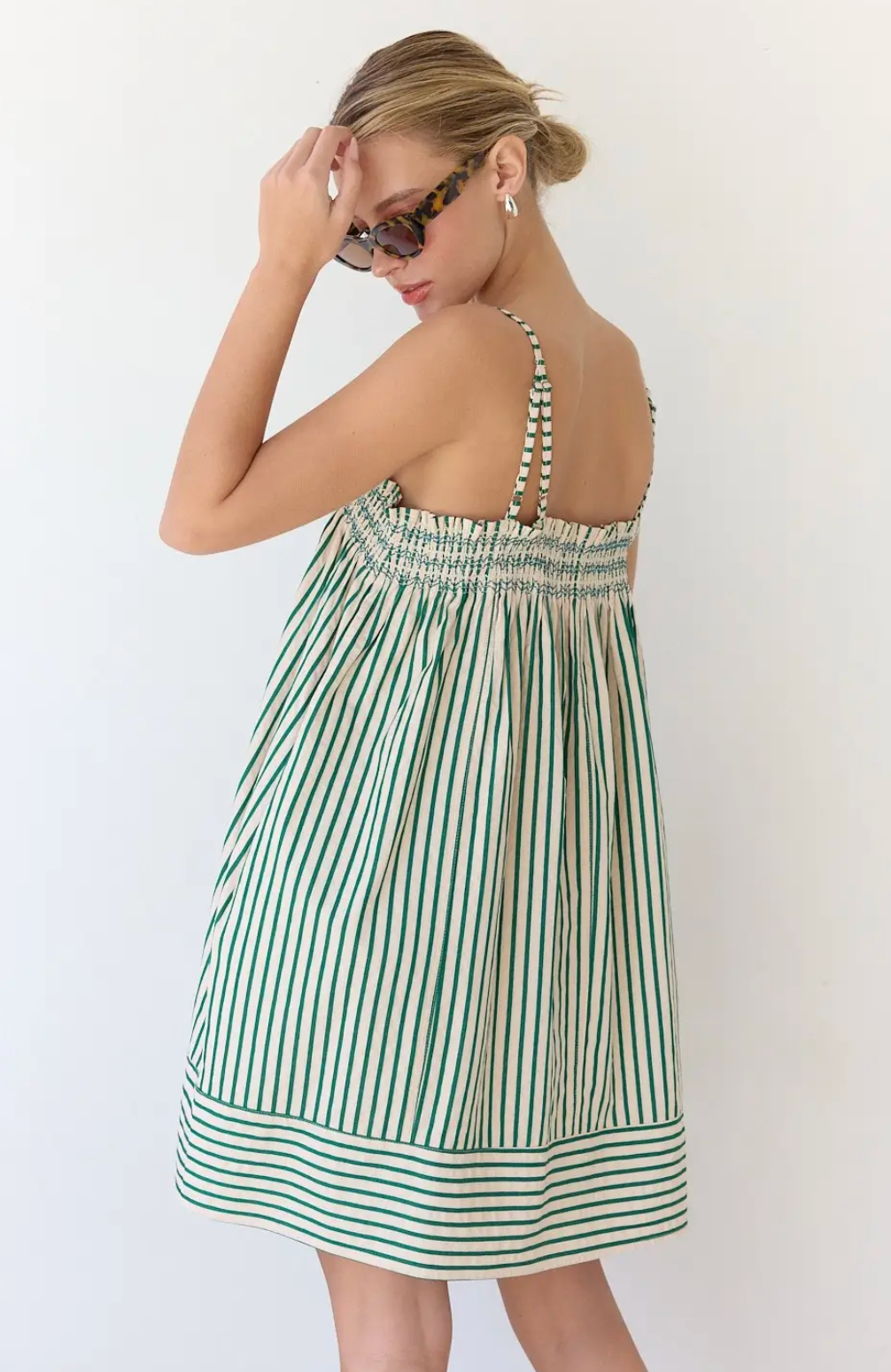 Bonnie Striped Mini Dress