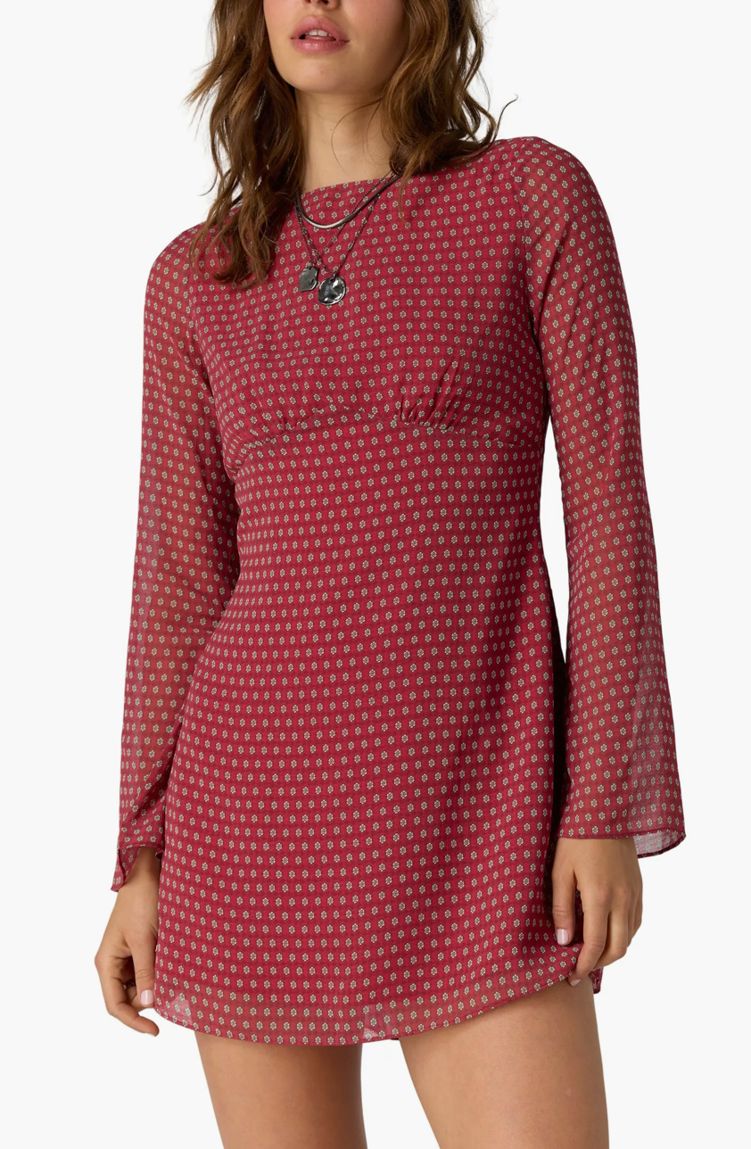 Jolie Printed Minidress