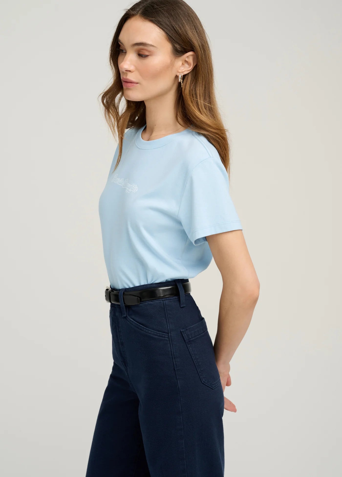 Cropped Varsity Tee