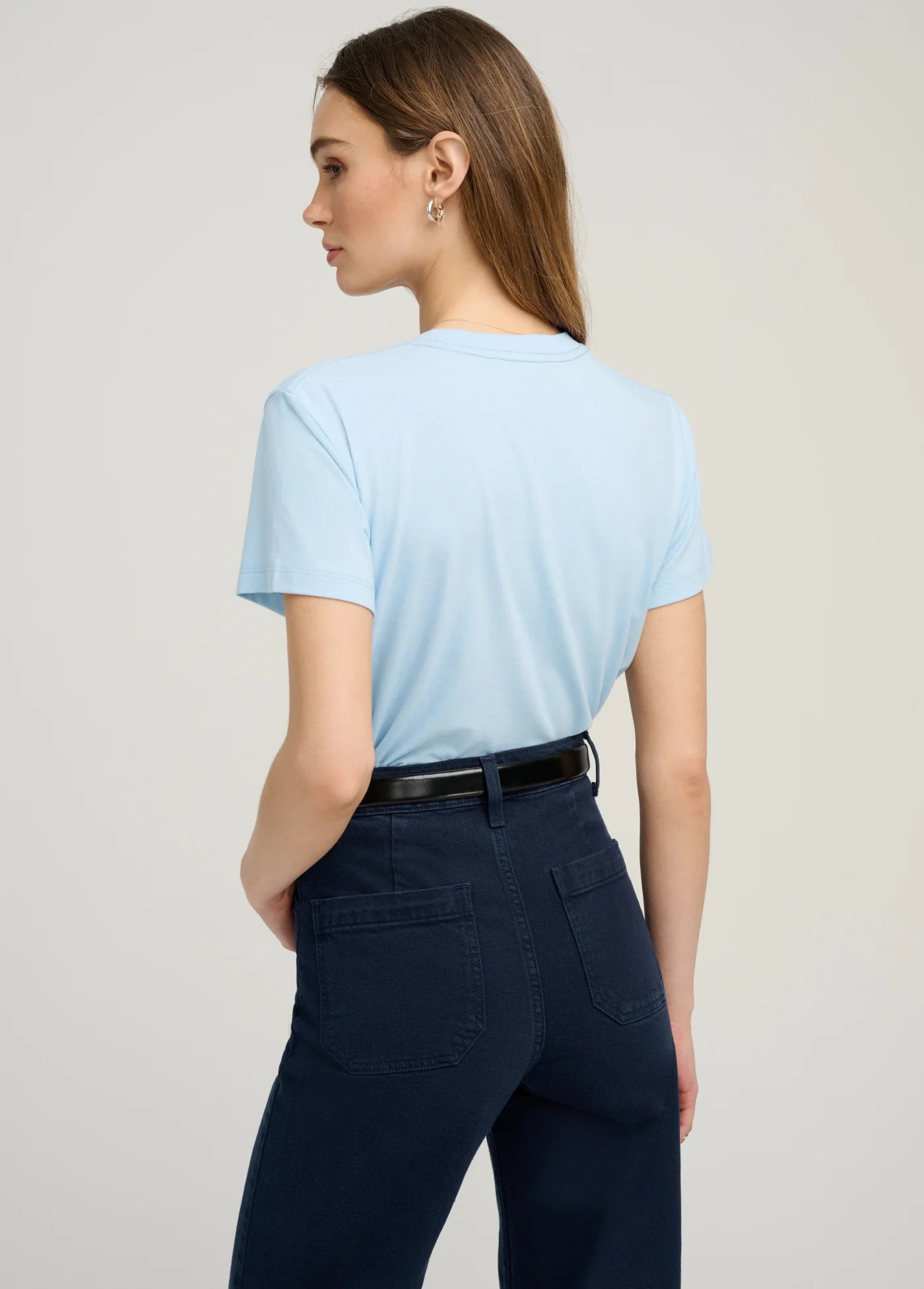 Cropped Varsity Tee