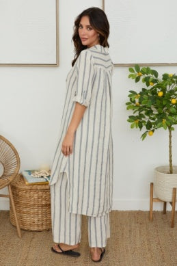 Button Down Tunic Dress