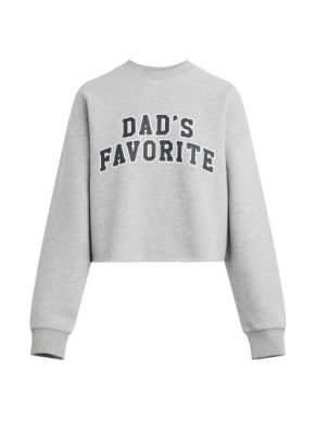 The Cropped Dad's Favorite Sweatshirt